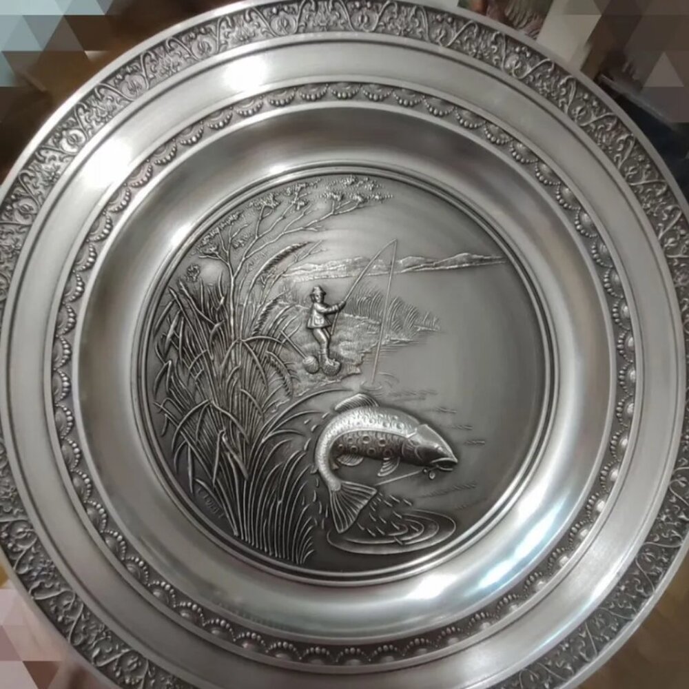 Decorative tin plate